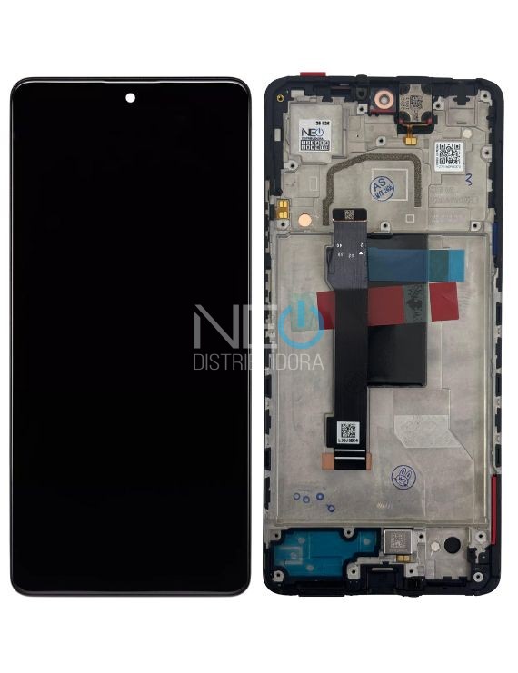 FRONTAL XIAOMI REDMI NOTE 12 PRO 5G C/ARO OLED IMPORTADA