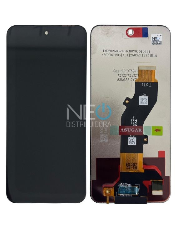 FRONTAL INFINIX HOT 50I / SMART 9 S/ARO IMPORTADA (X6531 / X6532)
